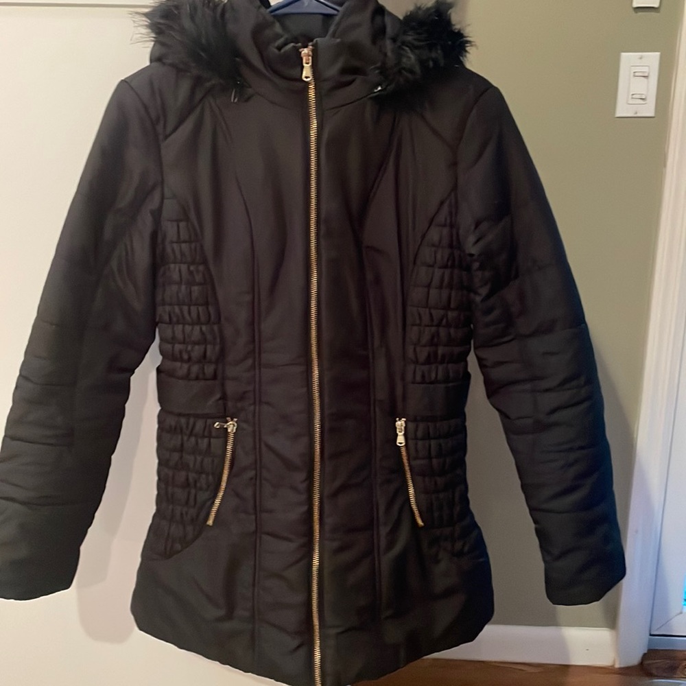 Womens Winter Jacket Size Large in Black